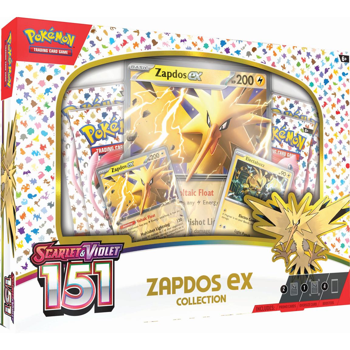 Pokémon TCG: Scarlet & Violet 3.5: 151: Zapdos ex