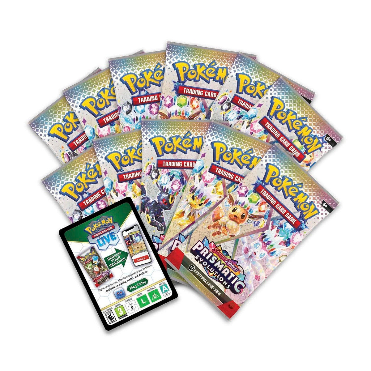 Pokémon TCG: Scarlet & Violet 8.5: Prismatic Evolutions: Elite Trainer Box PKC
