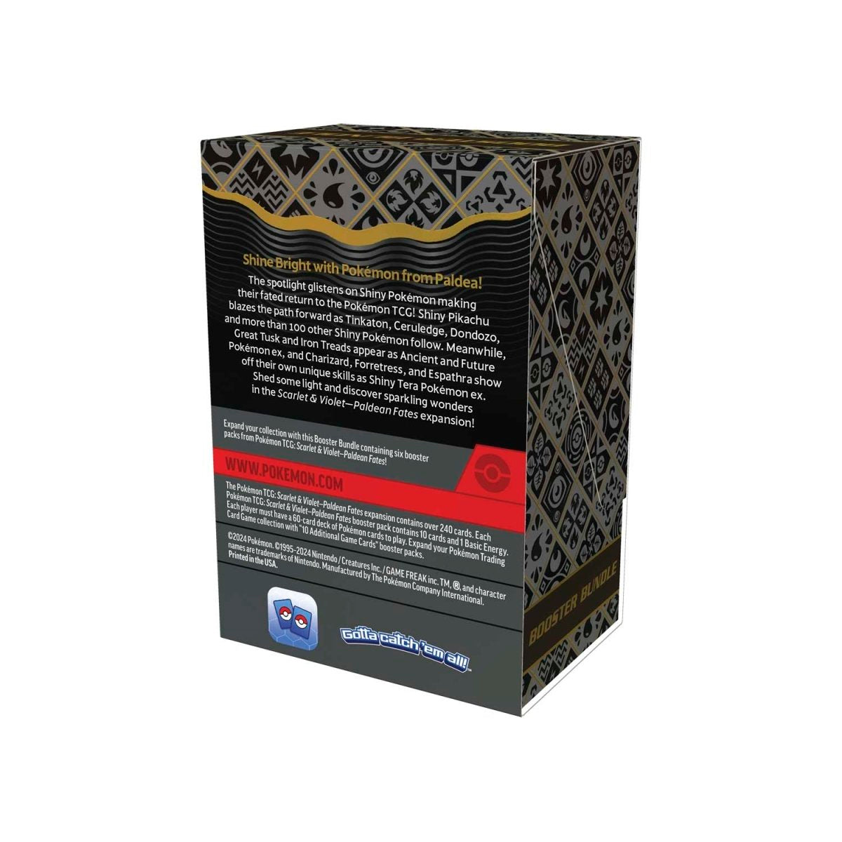 Pokémon TCG: Scarlet & Violet 4.5: Paldean Fates: Booster Bundle