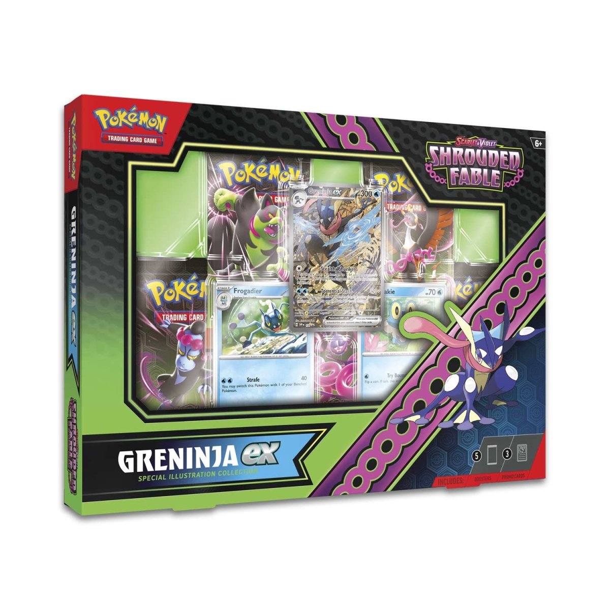 Pokémon TCG: Scarlet & Violet 6.5: Shrouded Fable: Greninja ex Special Illustration