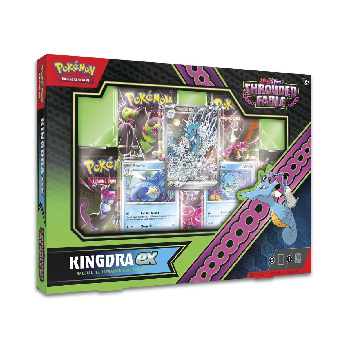 Pokémon TCG: Scarlet & Violet 6.5: Shrouded Fable: Kingdra ex Special Illustration