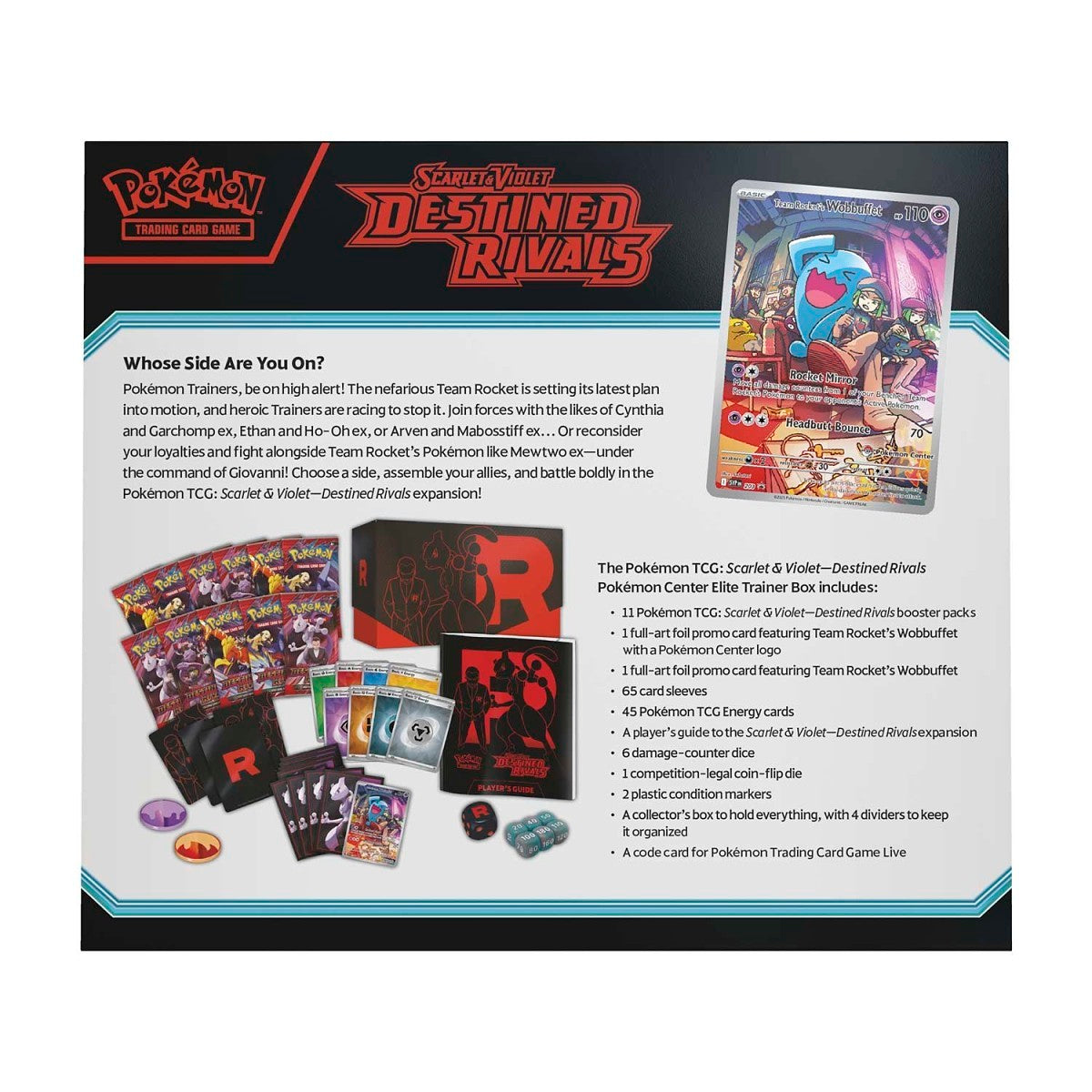 Pokémon TCG: Scarlet & Violet 10: Destined Rivals: Elite Trainer Box PKC