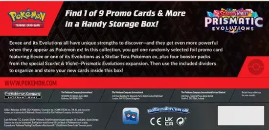 Pokémon TCG: Scarlet & Violet 8.5: Prismatic Evolutions: Surprise Box