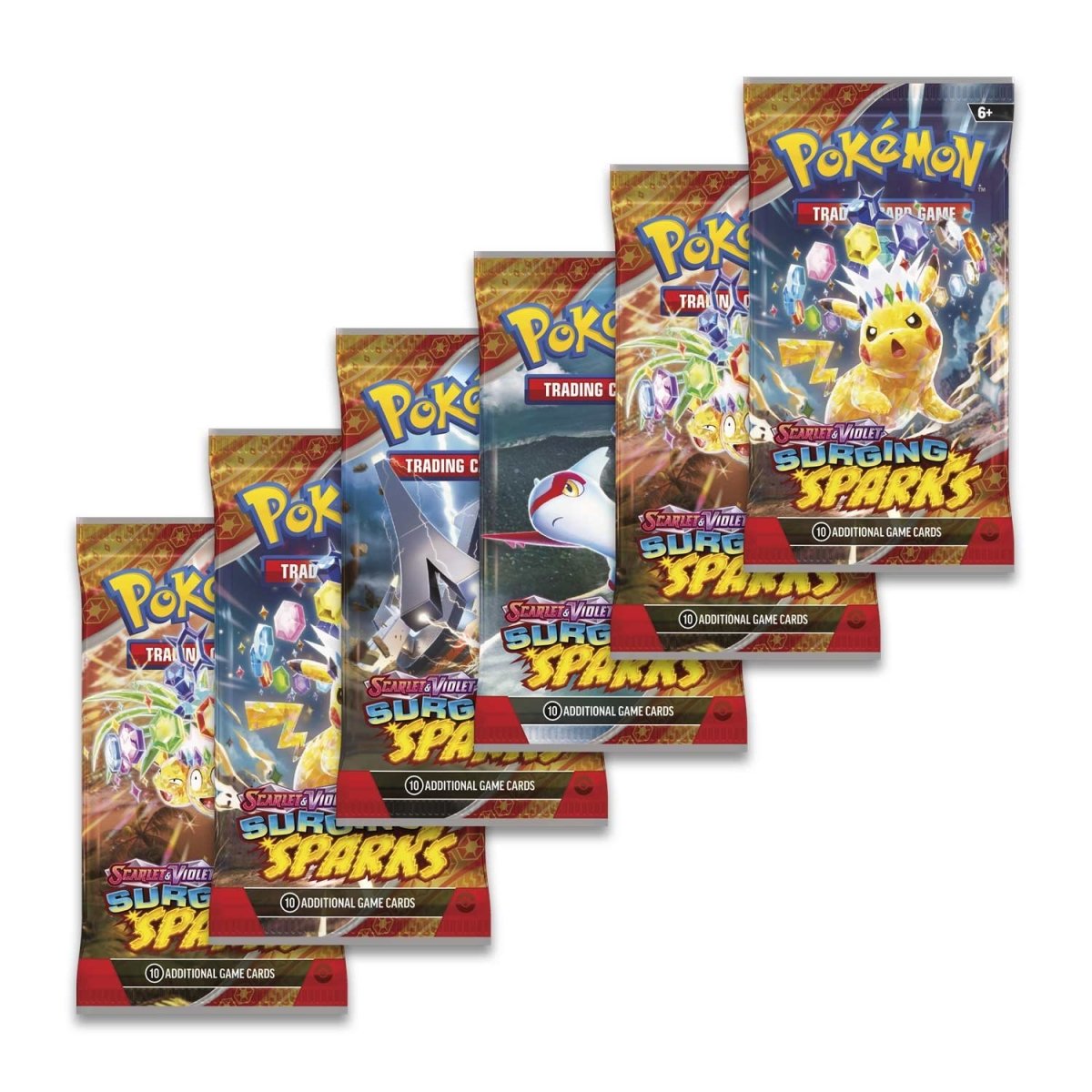 Pokémon TCG: Scarlet & Violet 8: Surging Sparks: Booster Bundle