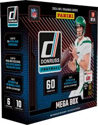 2024 Panini NFL Donruss Football Trading Card Mega Box